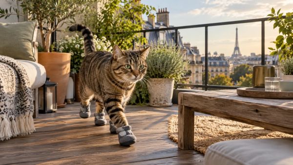 Découvrez les modèles de chaussons pour chat pour protéger ses pattes